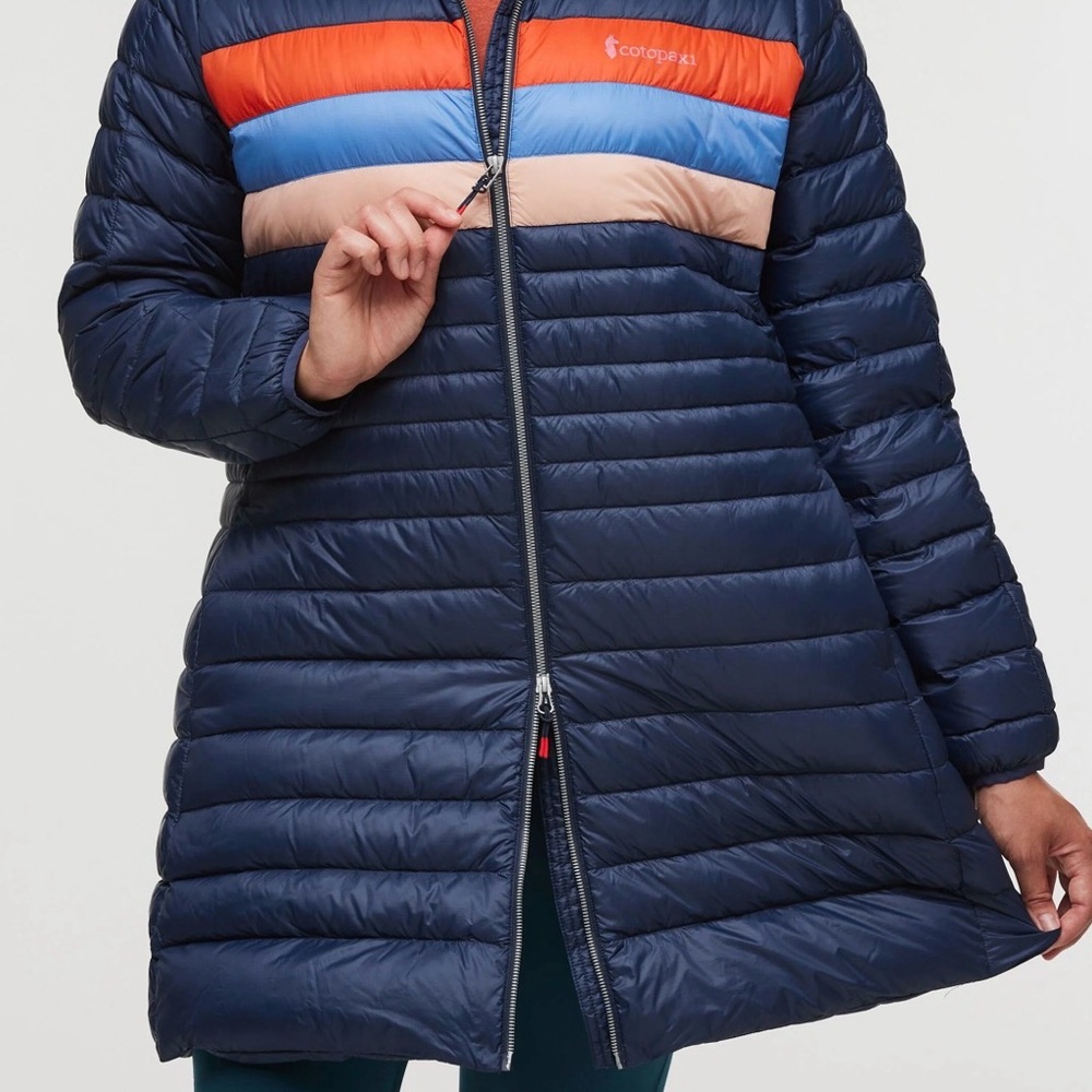 Cotopaxi Fuego Down Parka “Ink Stripes” Womens 4X NWT - Picture 4 of 6